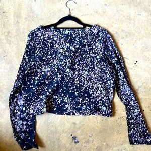 Osei Duro dyed silk Top